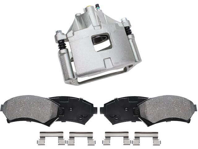 For 1997-2002 Cadillac Eldorado Brake Pad and Caliper Kit Detroit Axle 92377YFDD