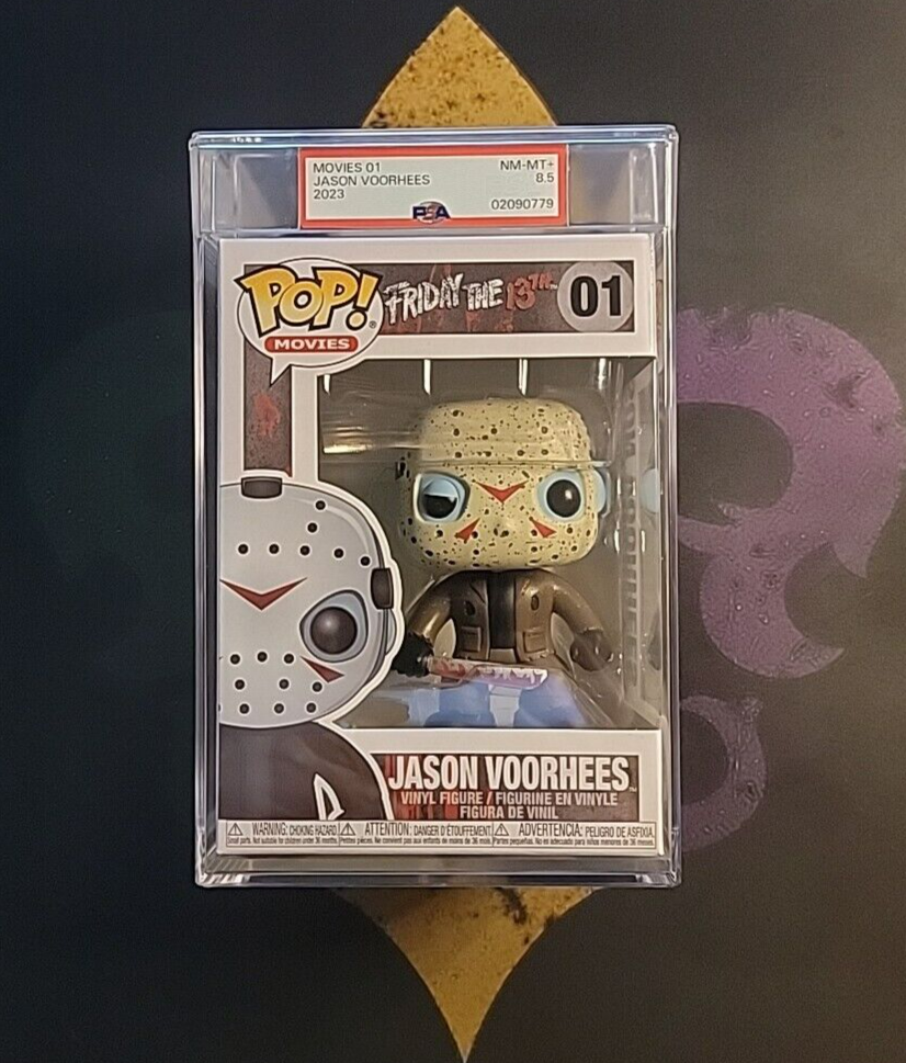 Funko Pop!  Jason Voorhees #01 Vinyl - Friday the 13th - PSA 8.5!