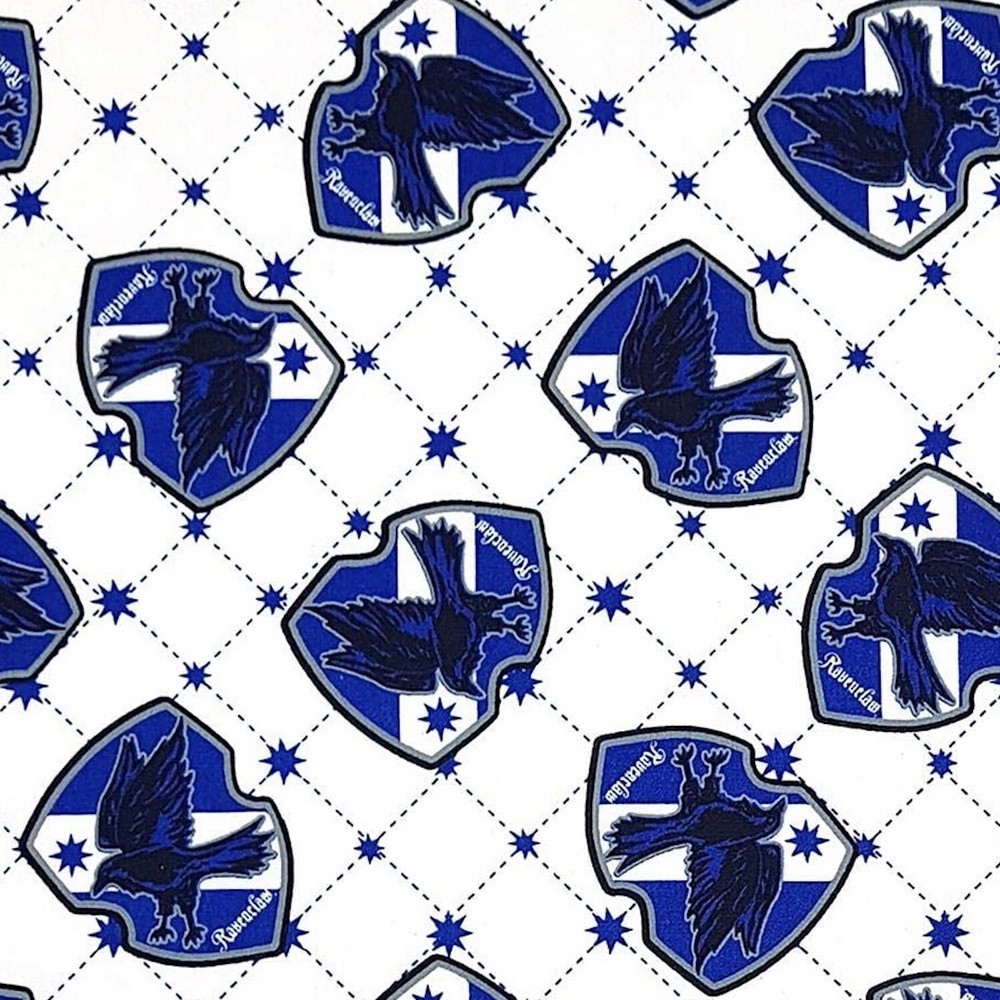 Harry Potter Wizarding World Ravenclaw 100 Cotton Fabric for DIY Sewing Crafts