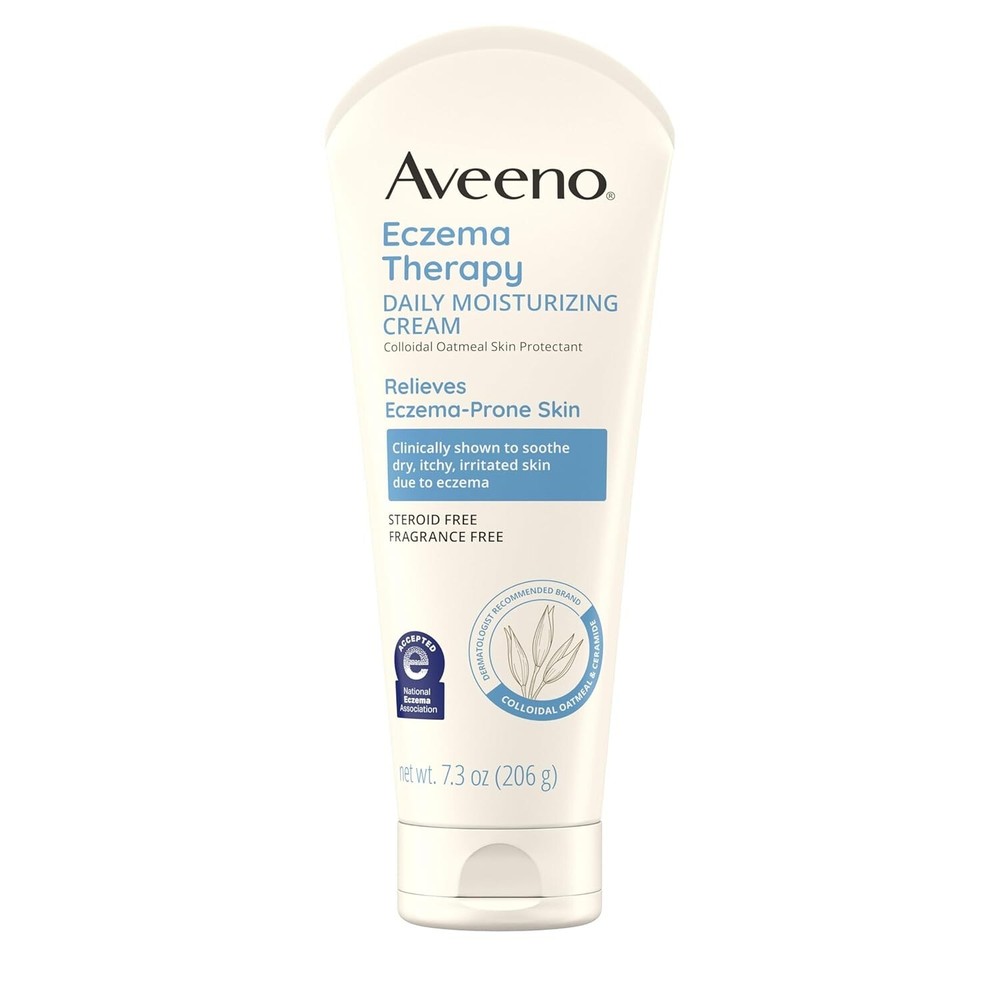 Aveeno Eczema Therapy Sensitive Skin Soothing Daily Moisturizing Body Cream