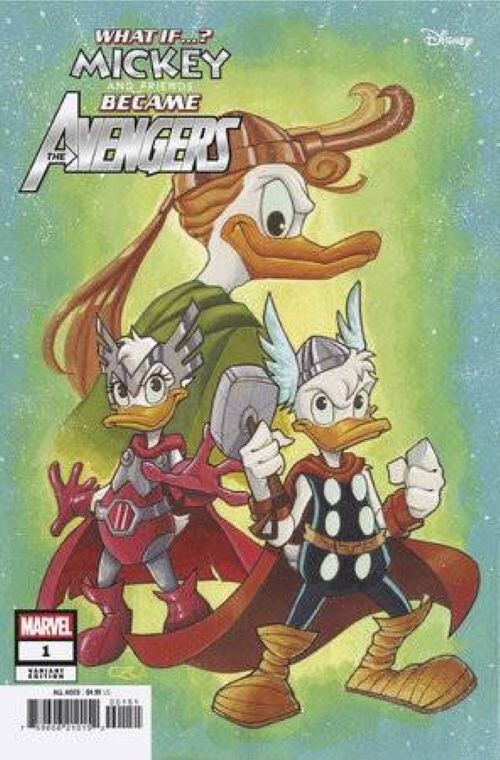 Mickey & Friends as Avengers #1 Zullo Variant Marvel Comics 2025