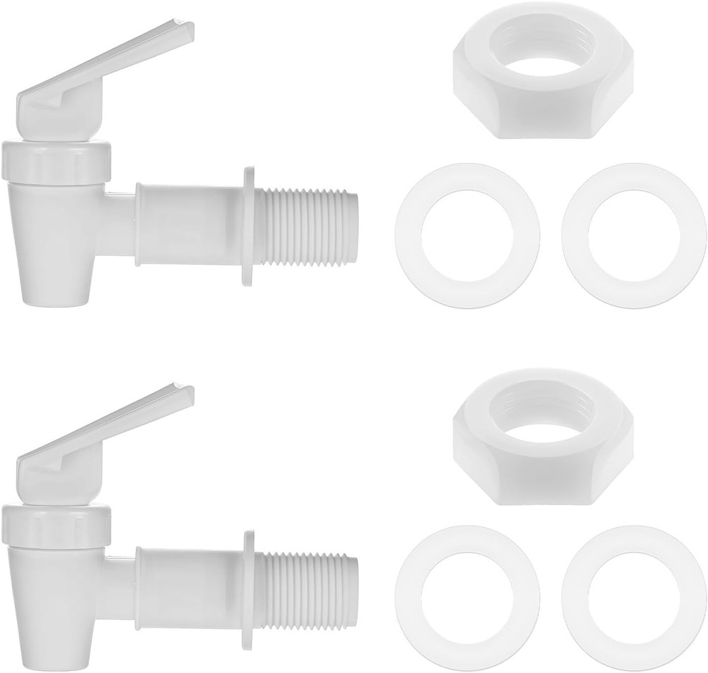 2 Reusable Water Dispenser Spigots for Bottles and Jugs