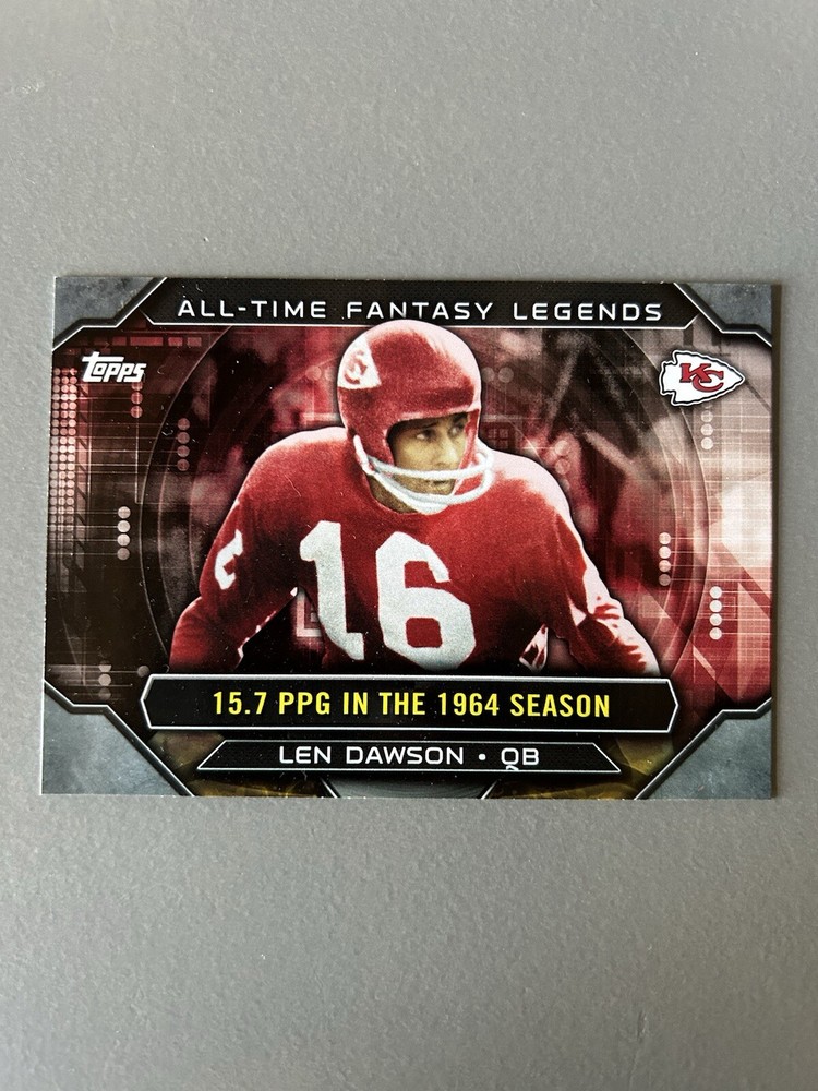2015 Topps - All-Time Fantasy Legends #ATFL-LD Len Dawson