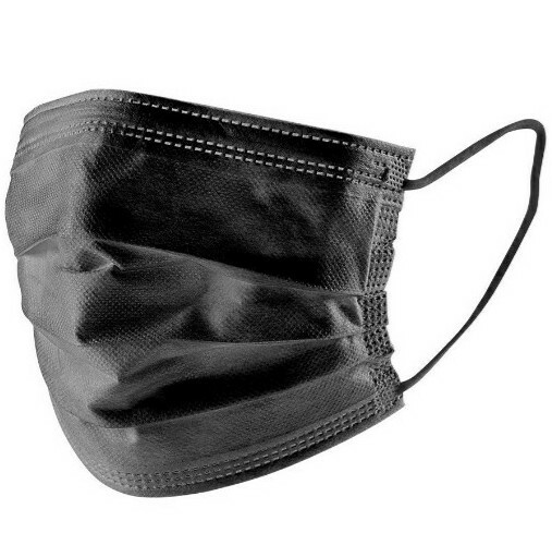 🔥 BLACK 20ct 3-Ply Disposable Face Masks - 2x10Pk 🔥 HOT ITEM! 🔥
