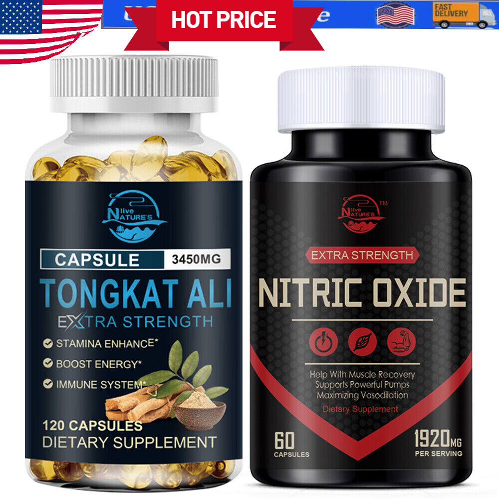 Nitric Oxide Booster +TA extract for Blood Circulation and Flow,Endurance/Energy
