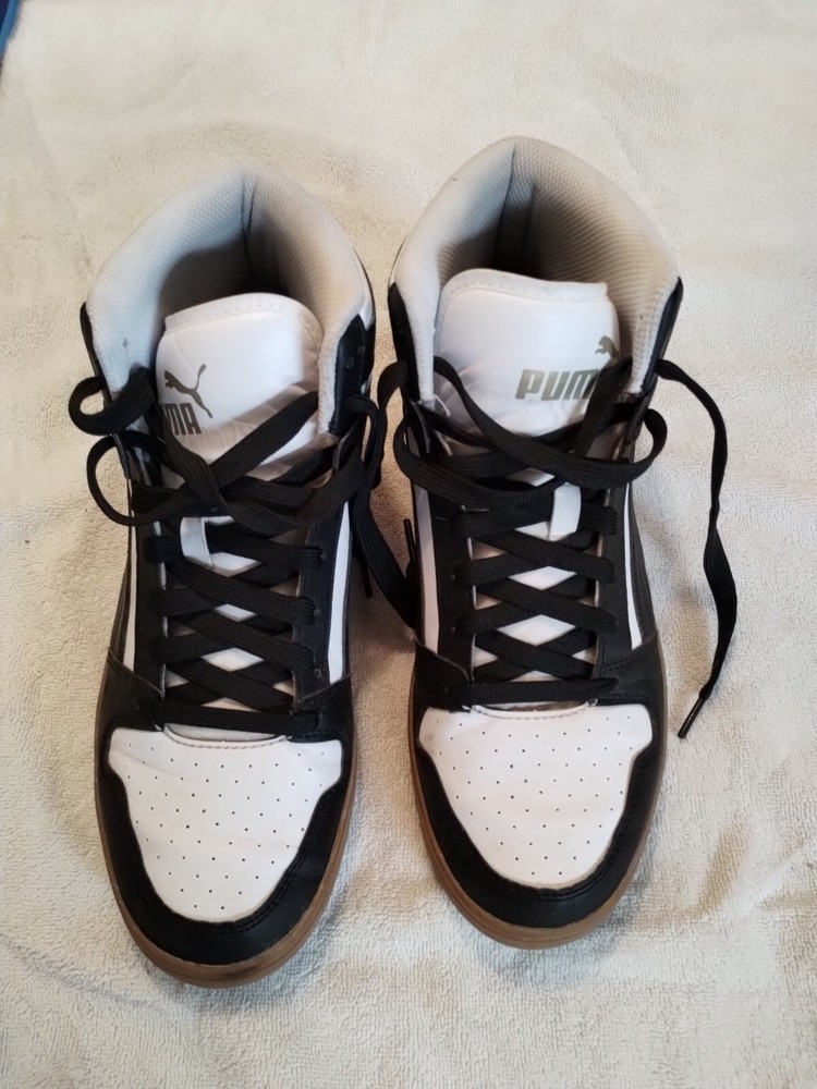 Puma Rebound Layup SL Mens Black Casual Sneakers Size 10.5