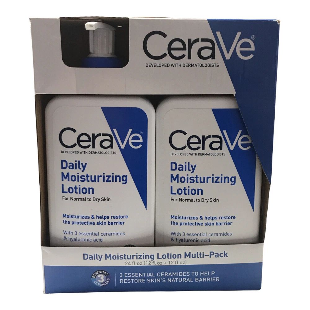 CeraVe Daily Moisturizing Lotion - 12 oz , Pack of 2