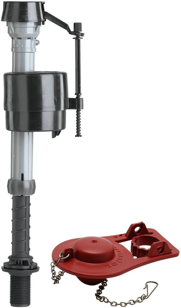 Fluidmaster 400A Toilet Fill Valve with Flapper Kit 400AW504