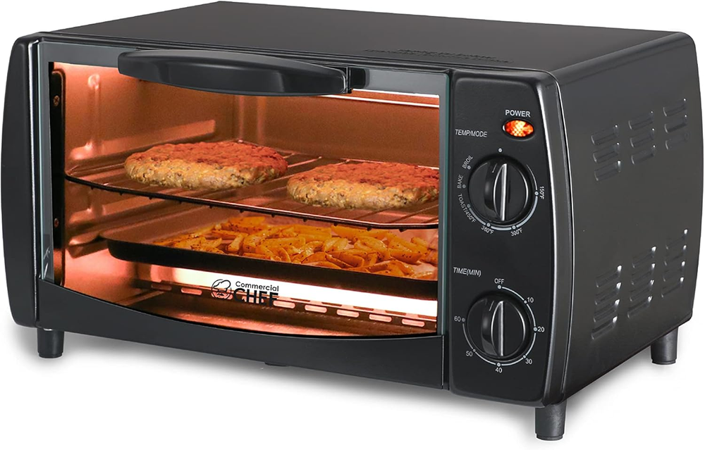 10 Liter 4 Slice Mechanical Toaster Oven