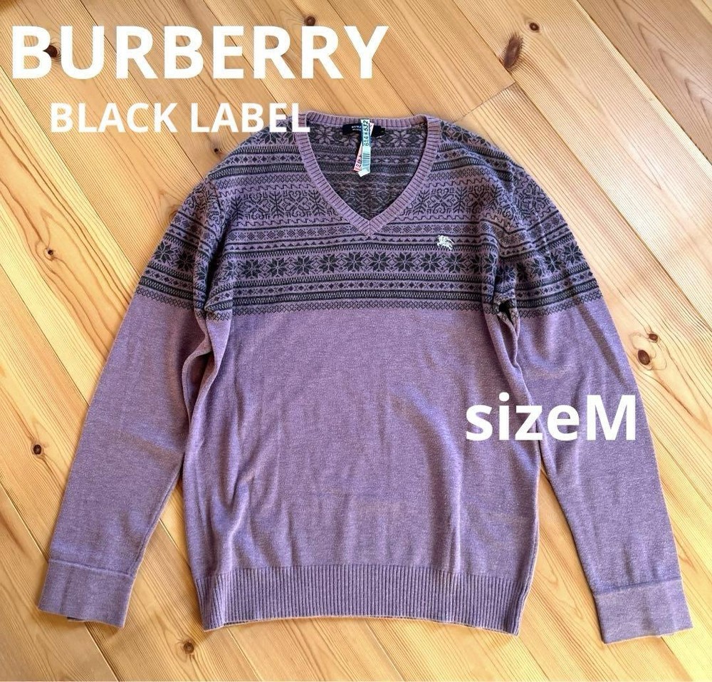Burberry knit sweater Men's Fashion from Japan