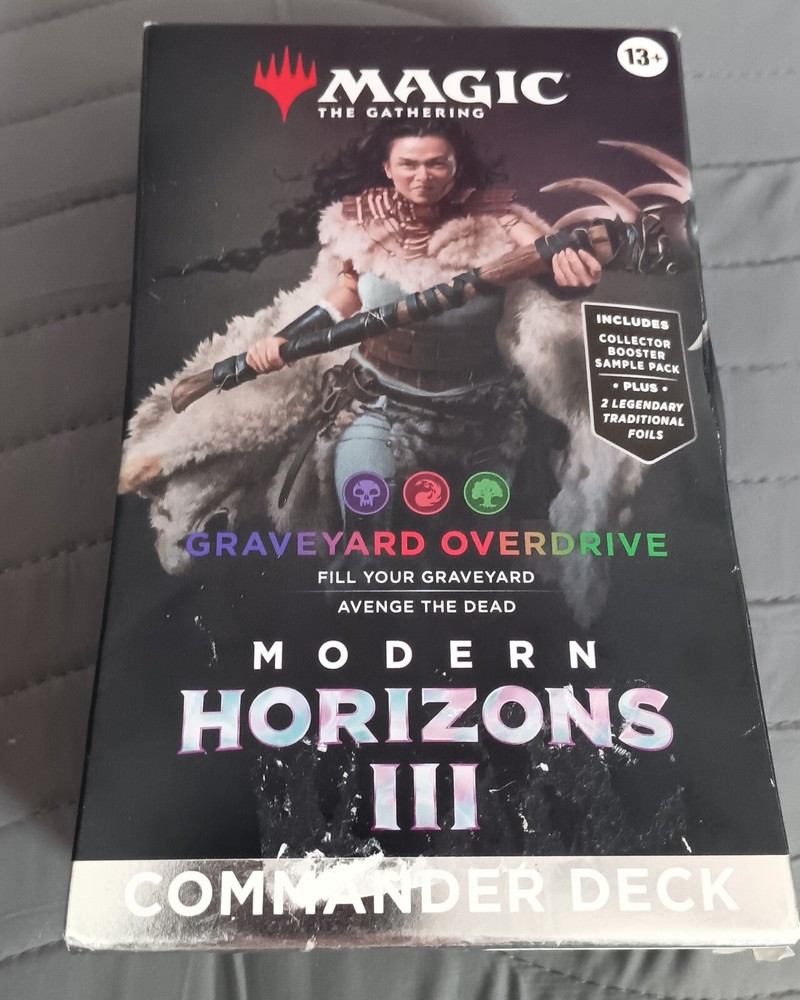 Magic The Gathering Modern Horizons 3 Commander Deck Graveyard Overdrive