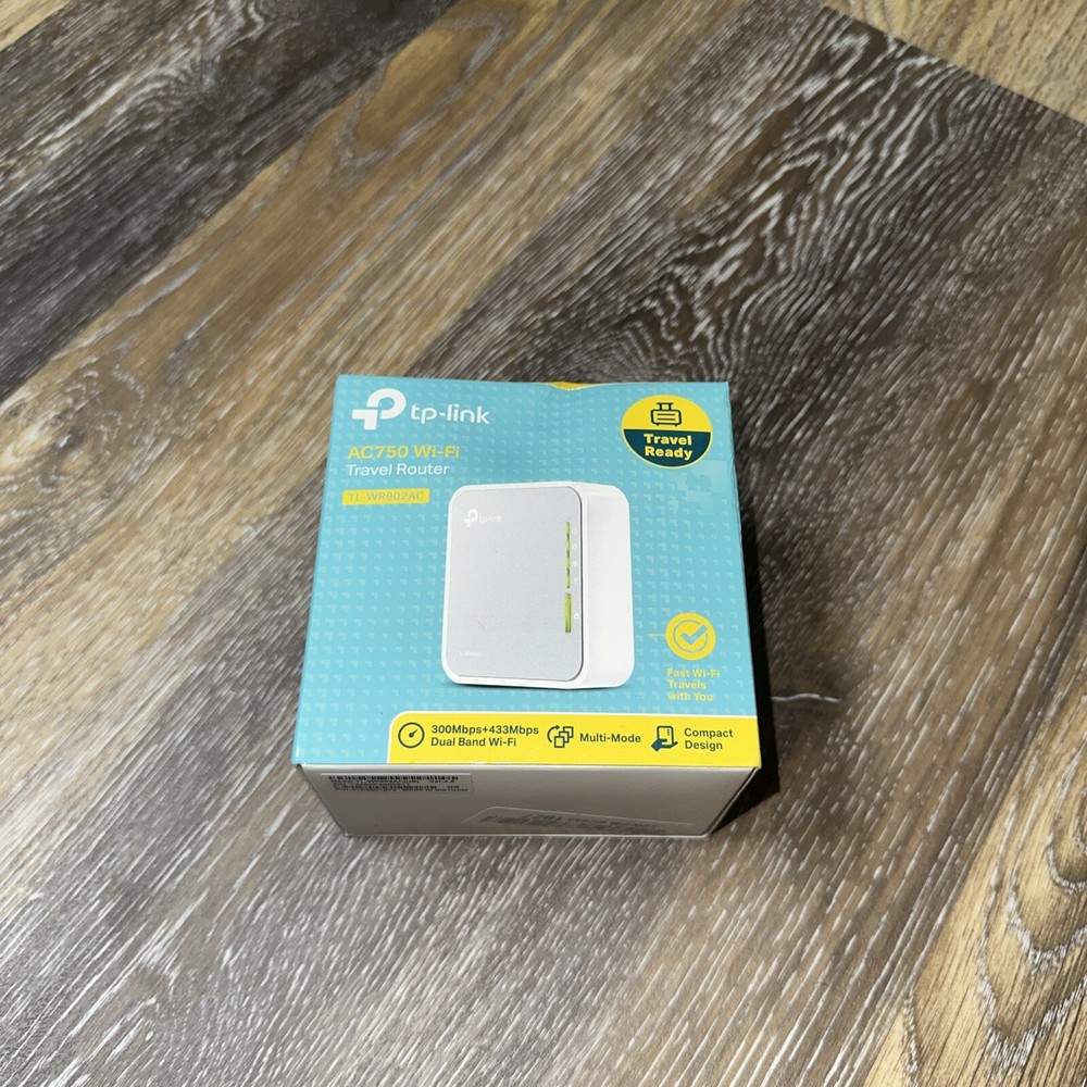 TP-Link TL-WR902AC AC750 Wireless Portable Nano Travel Router TLWR902AC