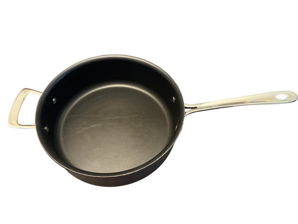 ALL-CLAD 4 Quart Hard Anodized Nonstick Deep Saute Pan Skillet