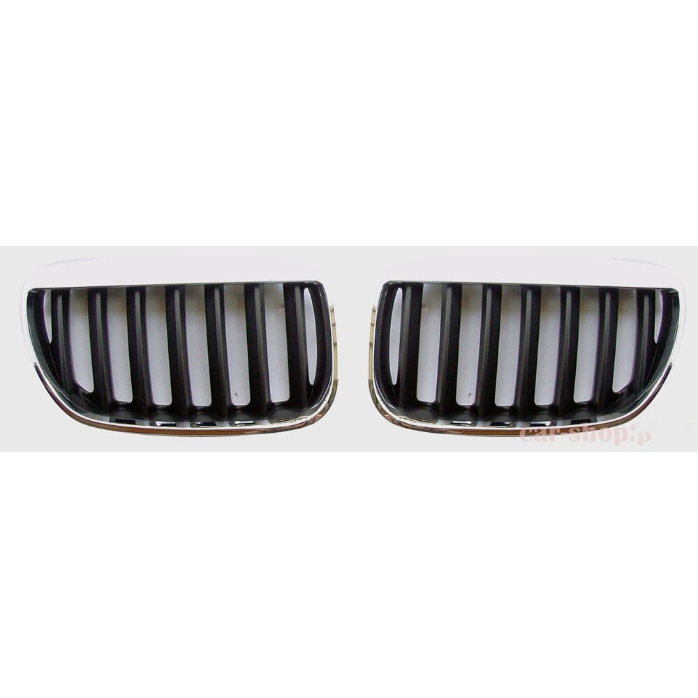 Chrome Black M Front Hood Grille for BMW E53 X5 LCI Hatchback 2004-2006