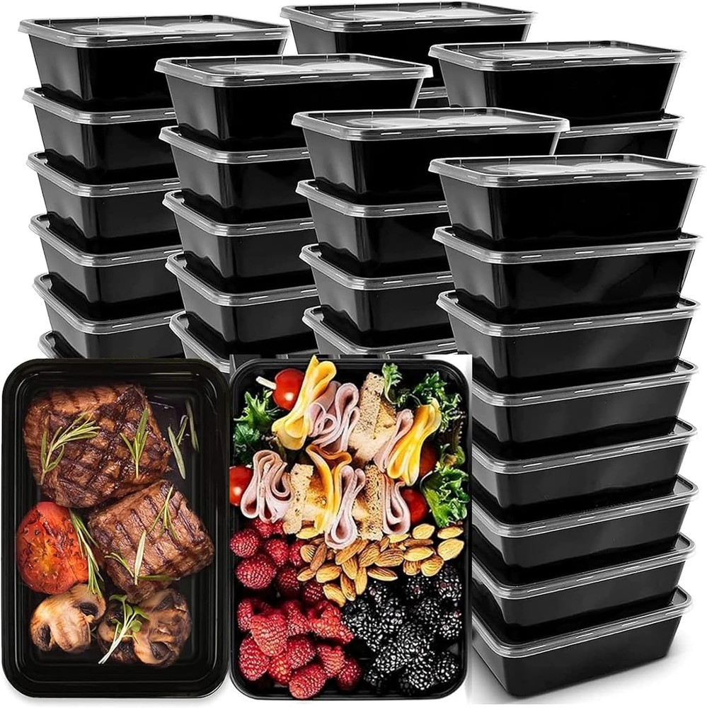 50-Pack Meal Prep Containers, 26 OZ 26 (50 PACK), 26 PACK)
