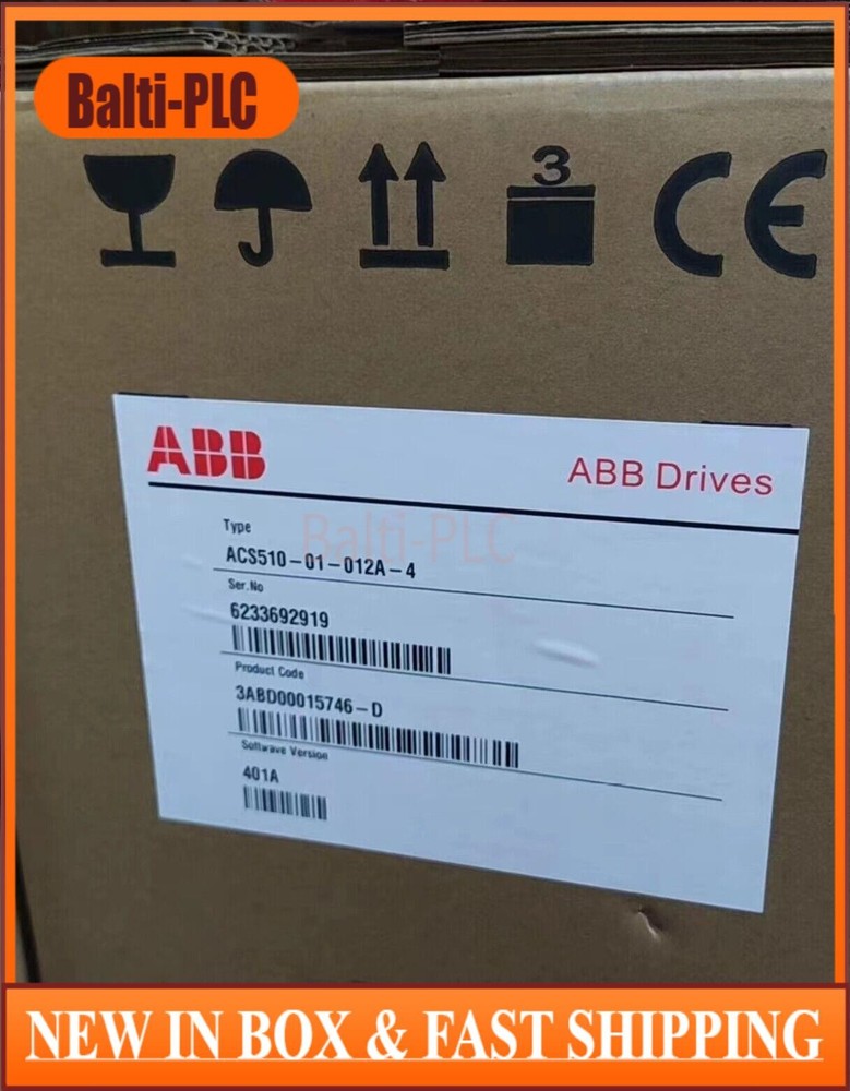 1PCS NEW ACS510-01-012A-4 NEW ABB Frequency Converter US Free TAX No Keypad