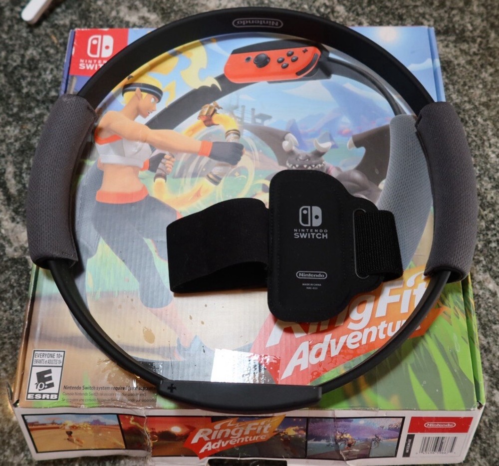 Authentic Nintendo Switch Ring Fit Standard Edition Fitness Exercise Controller