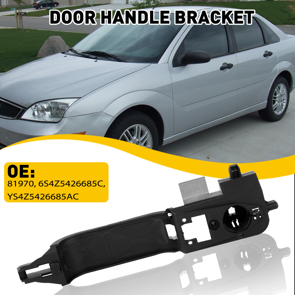 Left Driver Side Front Door Handle Bracket for 2000-2004, 2007 Ford Focus SE
