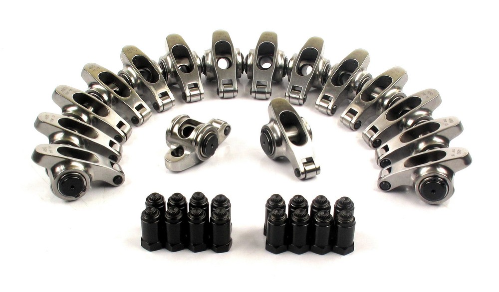 SSR868RS Stainless Steel Roller Rocker Arm Set of 16