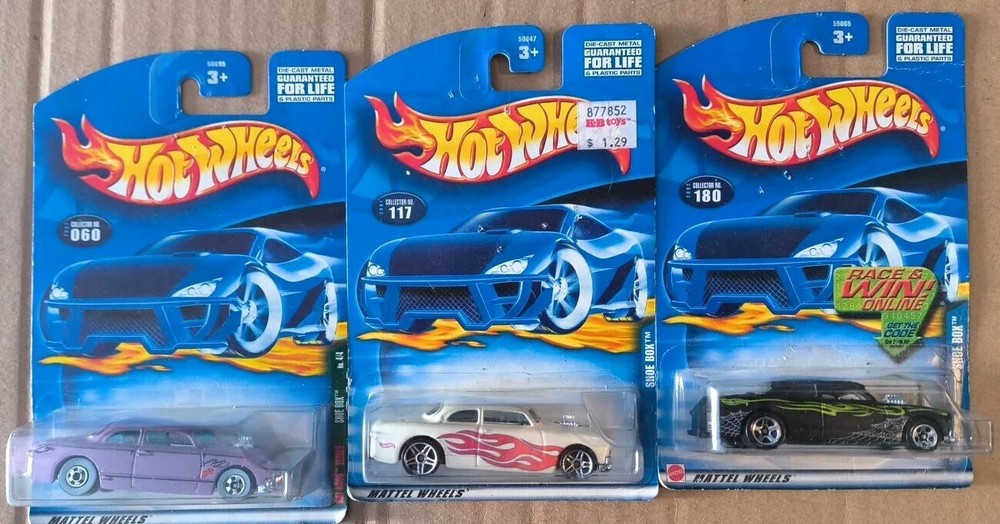 Hot Wheels 3 Car Set