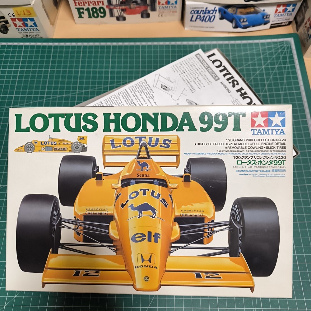 Tamiya 1/20 Lotus Honda 99T Grand Prix Collection No.20
