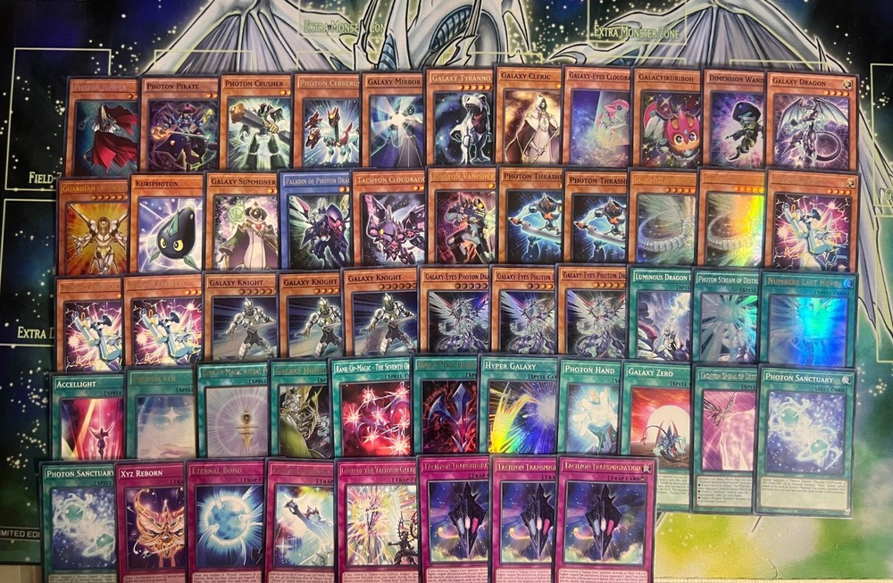 Galaxy-Eyes Photon Prime Satellite Numbers Neo YuGiOh Zexal Deck