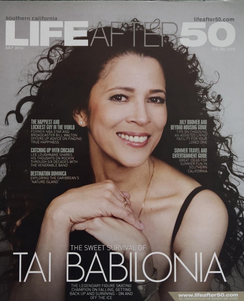 LIFE AFTER 50 MAGAZINE TIA BABILONIA COVER JULY 2013 OUT OF PRINT