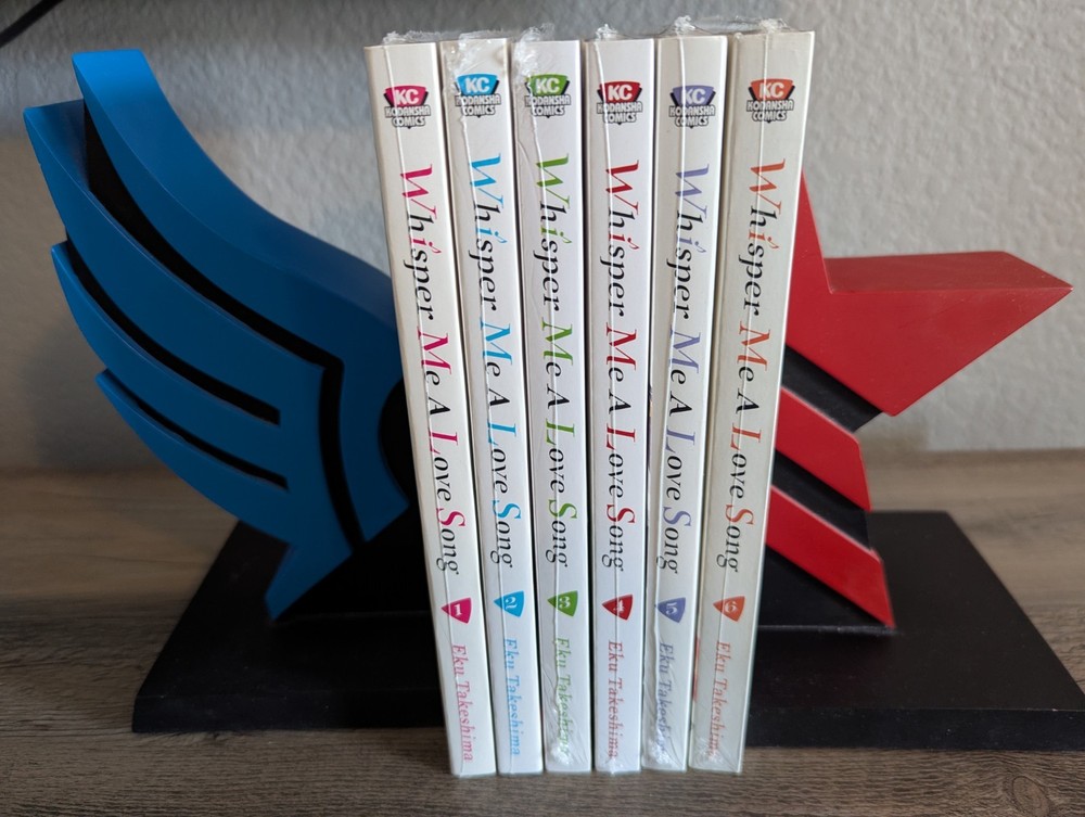 Whisper Me a Love Song Manga Set Vol 1-6 English Yuri Romance by Eku Takeshima