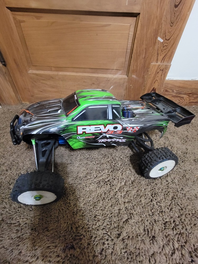 Traxxas Revo 3.3 Truck And Parts Lot