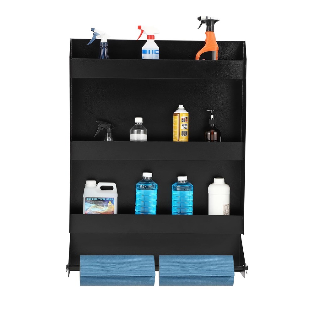 Aluminium Garage, for Enclosed Race Trailer Shop Garage Storage,Black