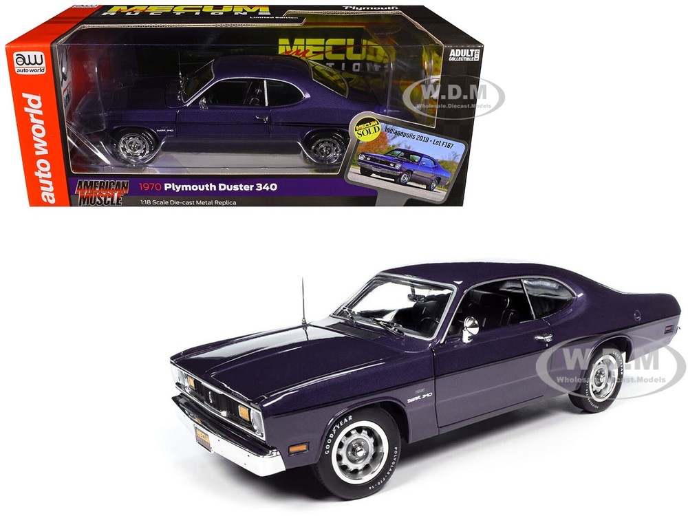 1970 PLYMOUTH DUSTER 340 VIOLET 