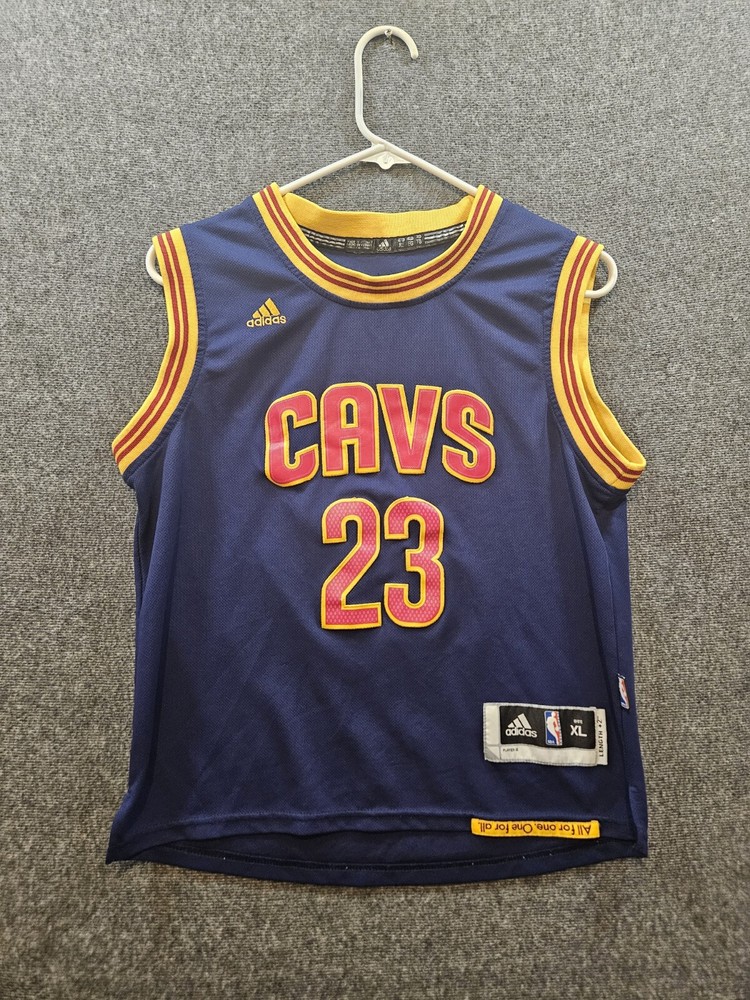 Adidas Lebron James Cleveland Cavaliers Basketball Youth XL Used FAST SHIPPING
