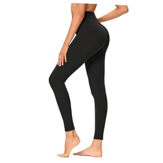 High Waisted Soft Opaque Leggings for Women in Sizes Large to X-Large