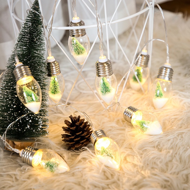 10 LED Christmas Fairy Lights for Tree and Party Decorations