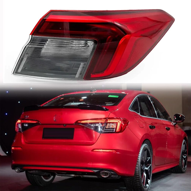 Car LED Rear Tail Light For Honda Civic 2022+ 11Th Driving Lamp Assembly Right