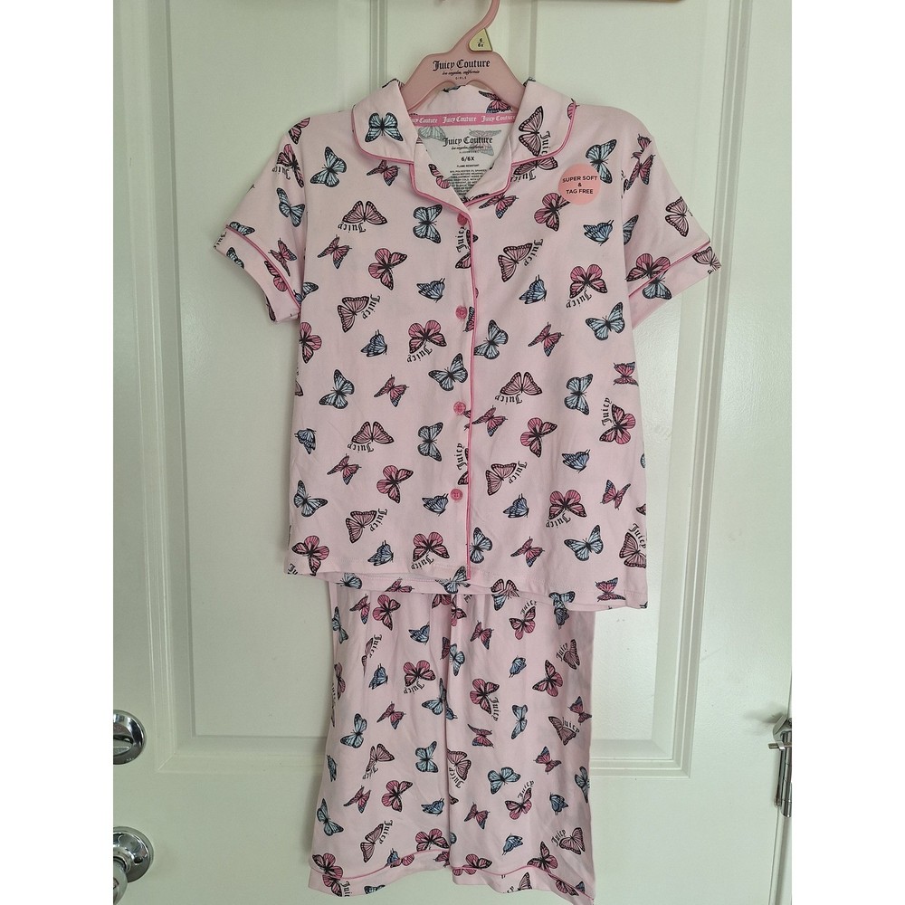 Juicy Couture Kids Pajamas, Size 6-6X