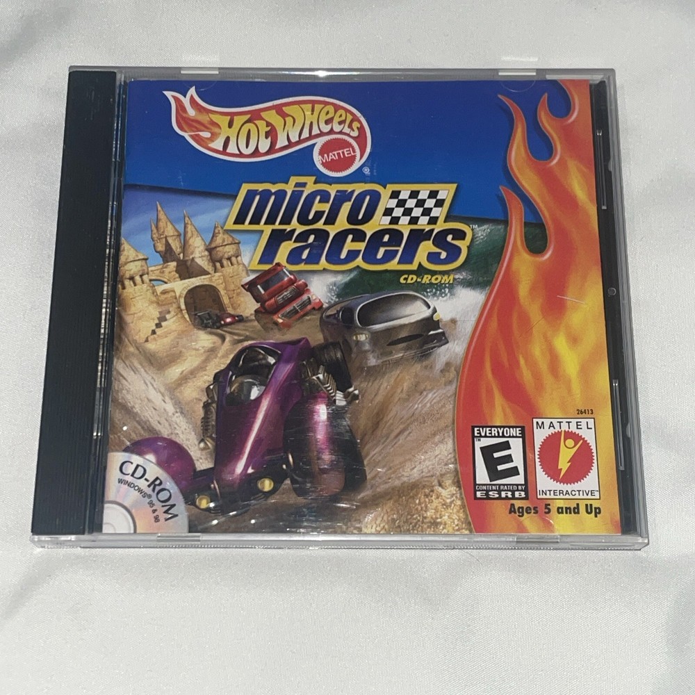 Hot Wheels: Micro Racers (PC, 2000) Used Great Condition