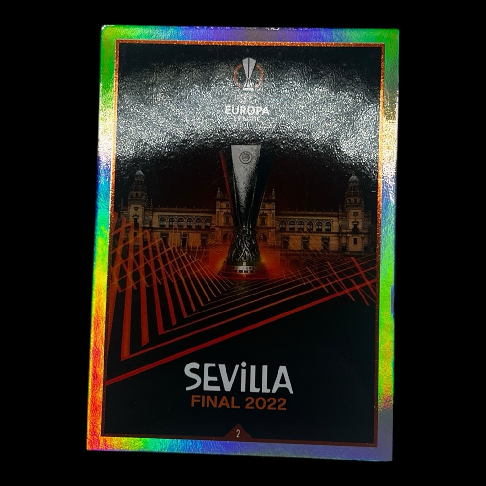 2021-22 Topps Match Attax UEFA Europa League Sevilla Foil Team Badge #2