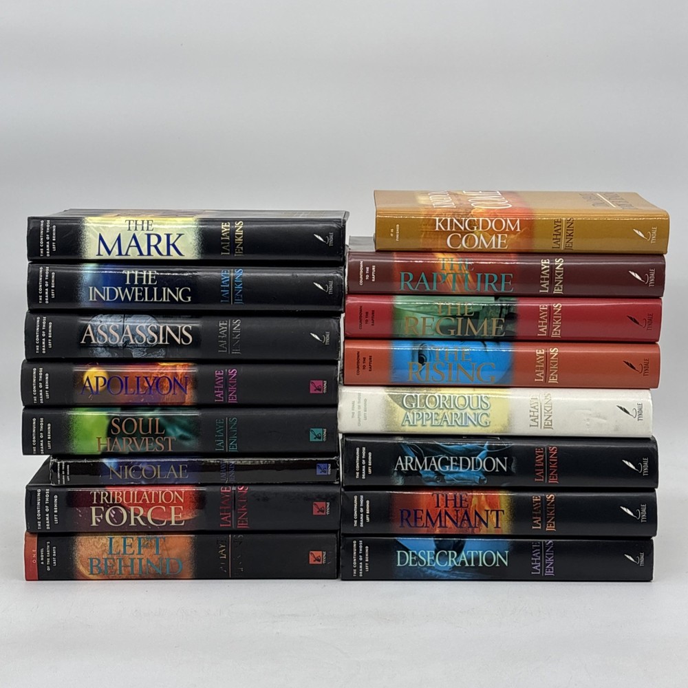 Left Behind Complete Series 1-16 LaHaye Jenkins Lot Prequels Sequel HCDJ
