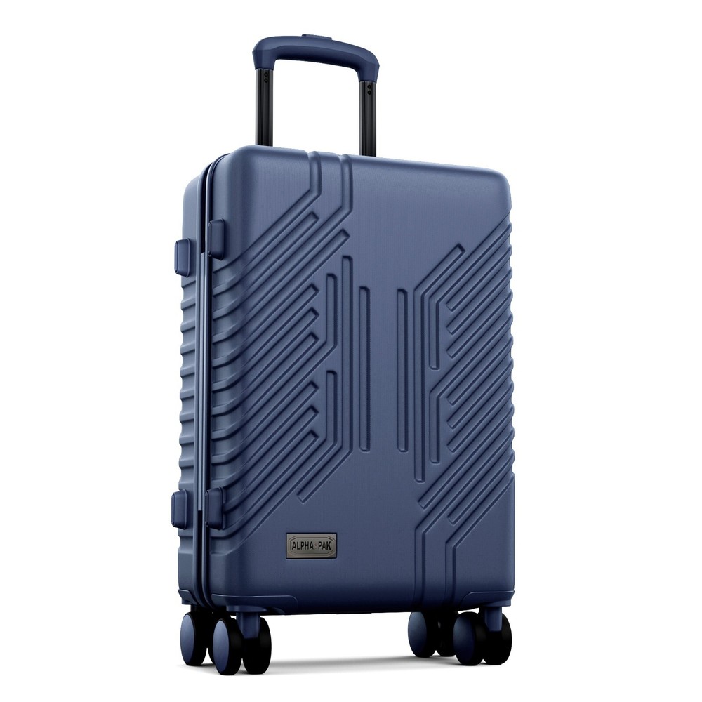 20 Inch Aluminum Frame Hard Shell Spinner Suitcase with TSA Lock