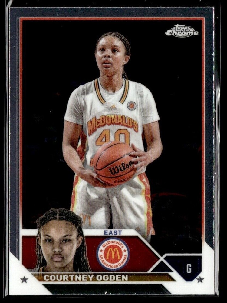 2023-24 TOPPS CHROME MCDONALD'S ALL AMERICAN COURTNEY OGDEN MCDONALD'S #32