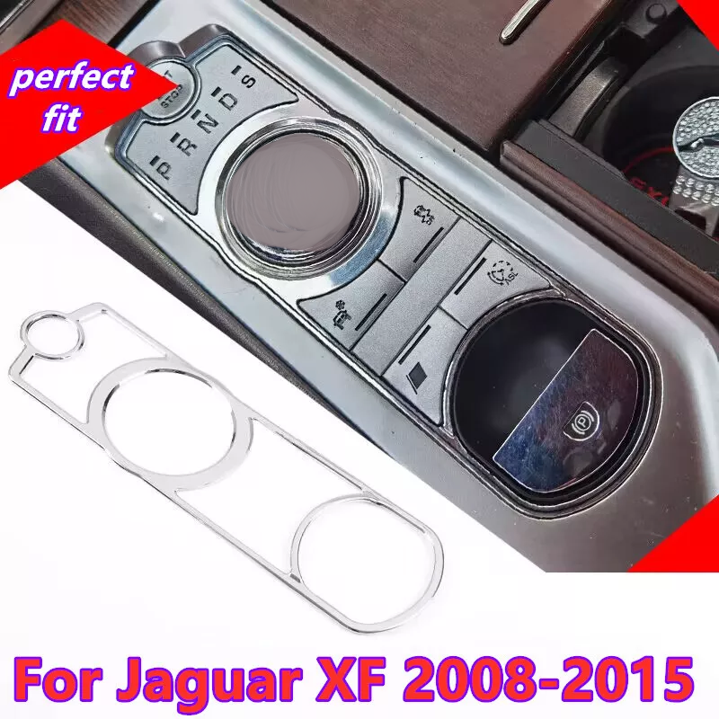 Upgrade Your Jaguar XF 2008-2015 with a Stylish Center Console Gear Shift Button Frame Cover Trim