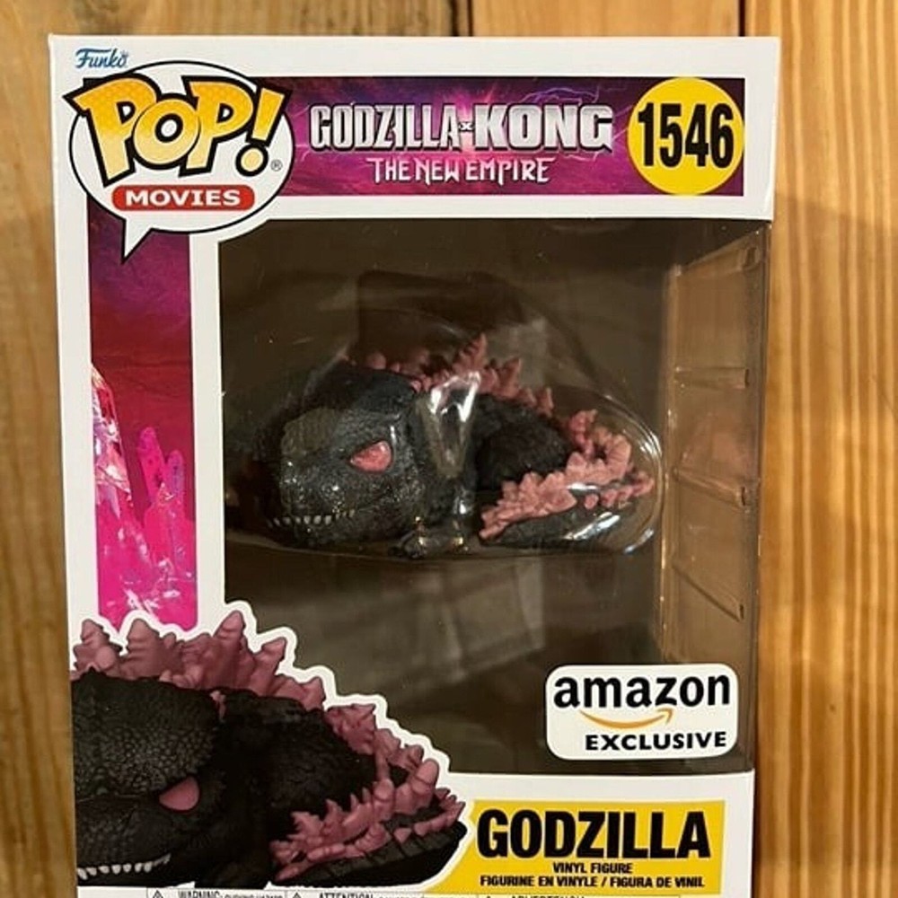 Funko Pop! Sleeping Laying Godzilla Kong New Empire Amazon Exclusive 1546 movies