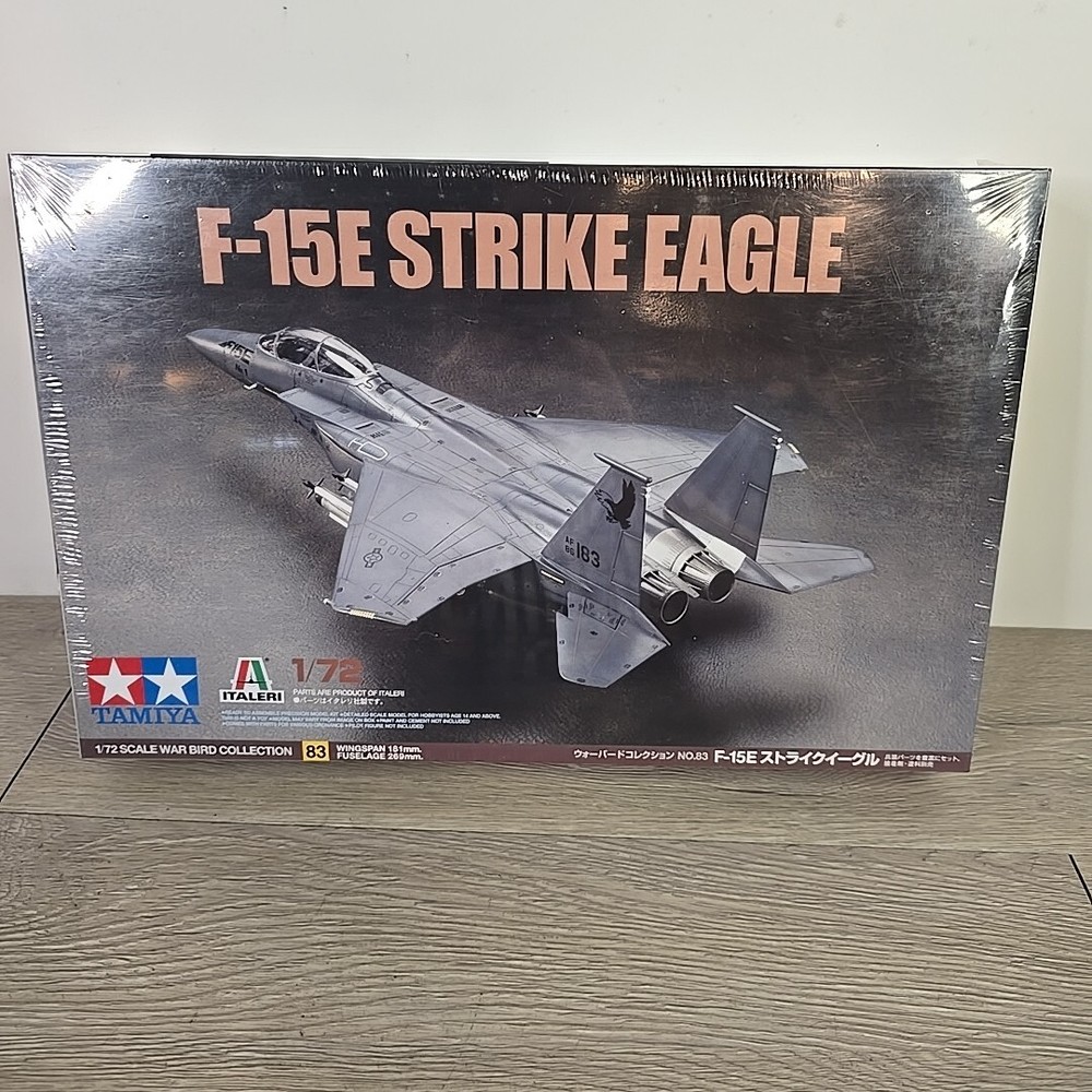 TAMIYA Model Kit Boeing F-15E Strike Eagle VG+/Mint Sealed New