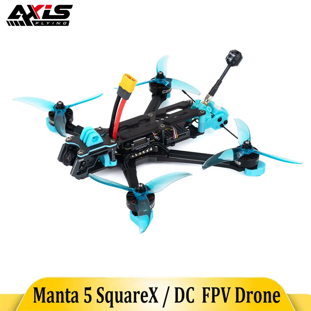 Axisflying Manta 5 SquareX/Manta5 DC FPV Drone 6S O4 Lite With GPS -PNP/ELRS/TBS