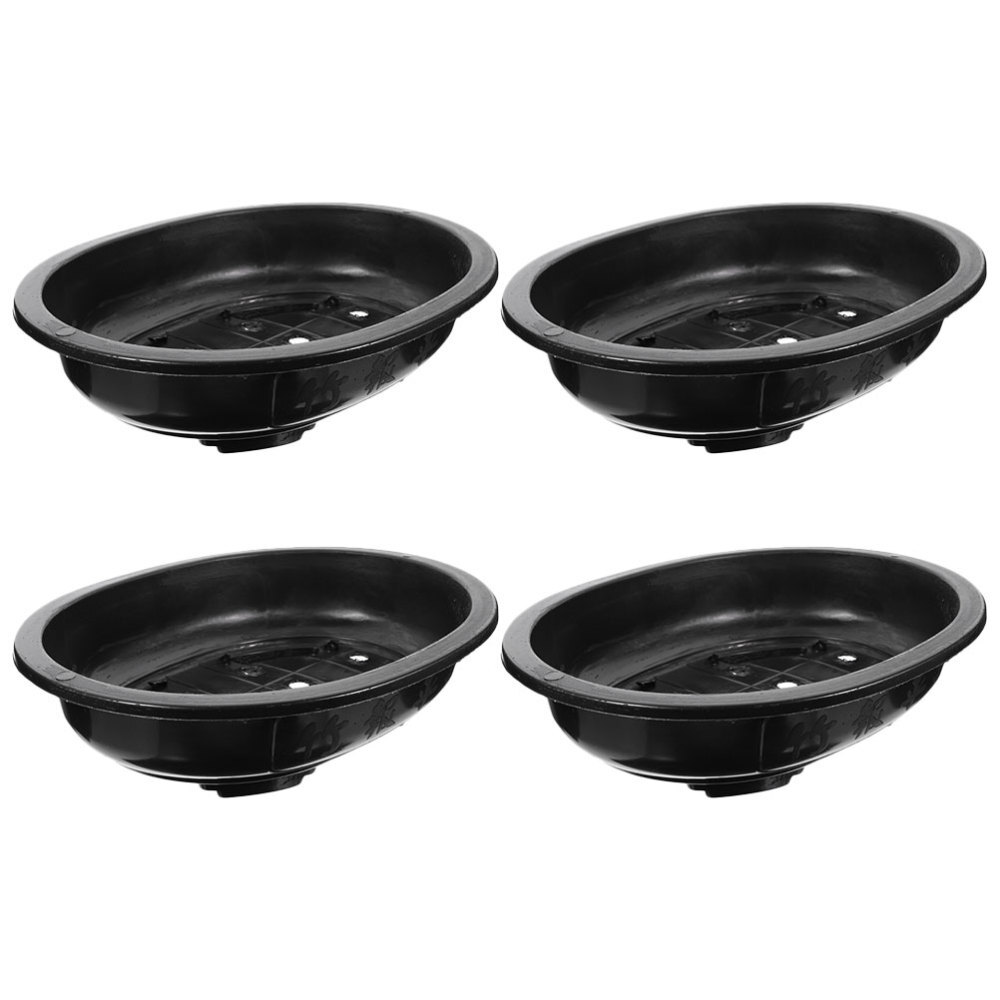 4 Pcs Gardening Bonsai Container Flowerpot Indoor Plant Pots