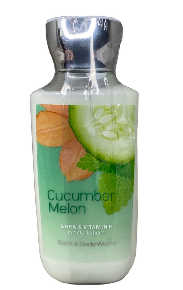 Bath & Body Works Cucumber Melon Lotion 8 oz NEW Discontinued scent