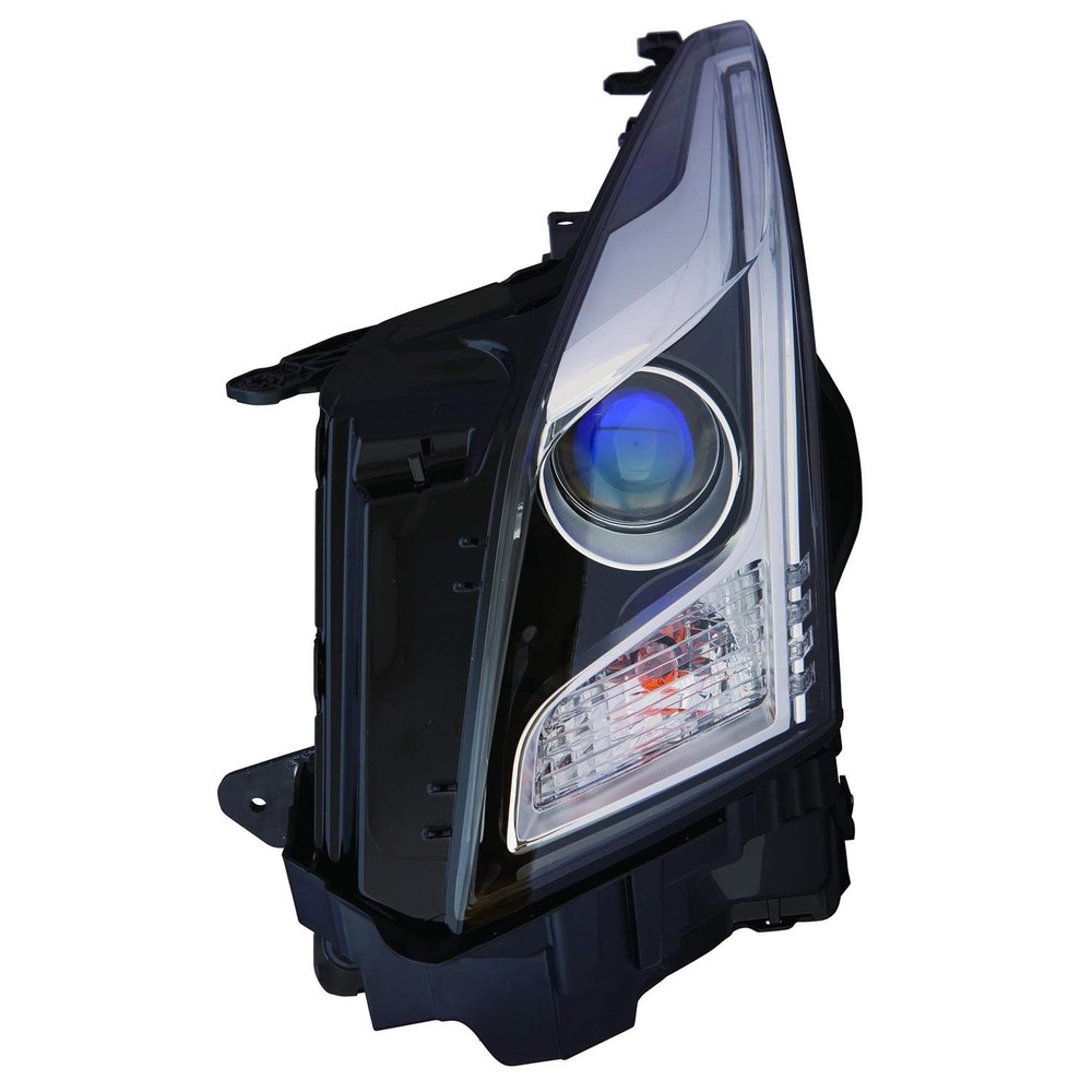 Aftermarket Halogen Driver Side Headlight Assembly CAPA 114-1609 Replacement