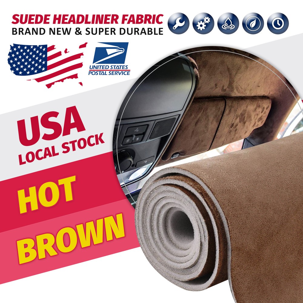 New Foam Backed Automotive Headliner Fabric Sunroof Upholstery Craft 59