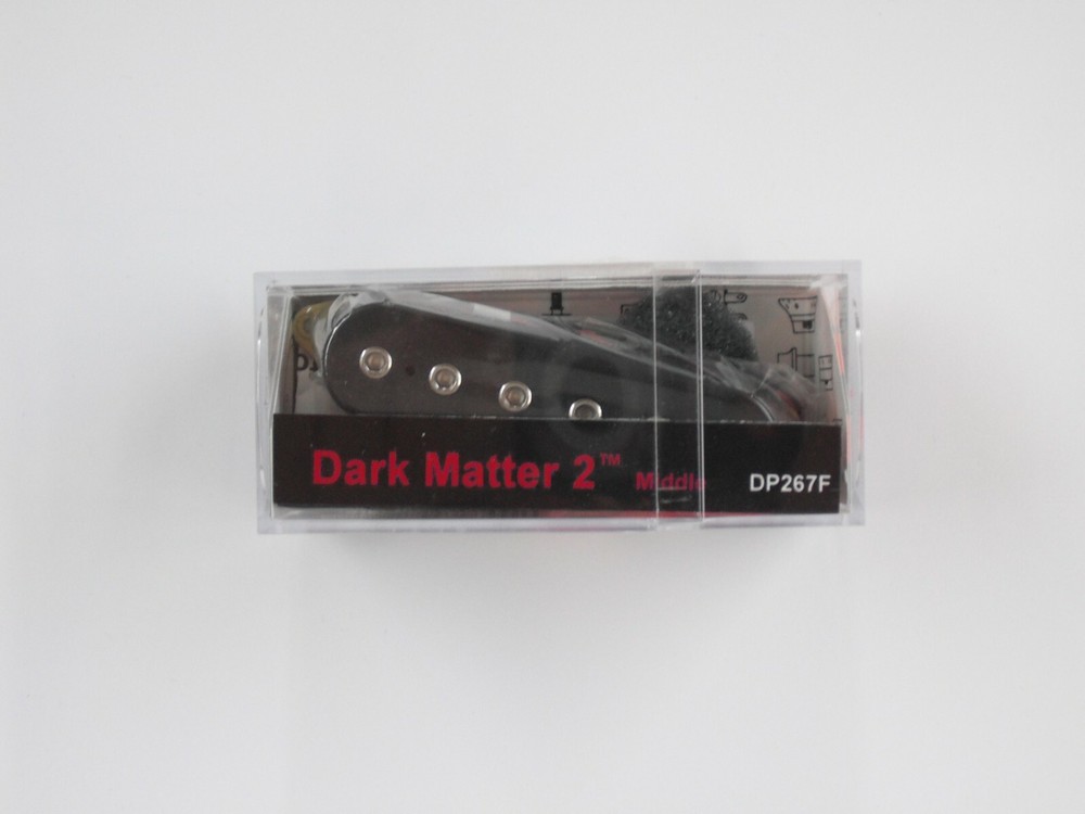 DiMarzio Dark Matter 2 Middle Single Coil Pick-up Black DP 267 F